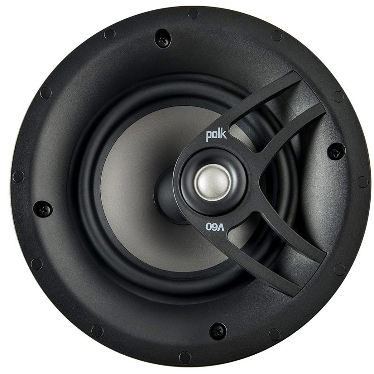 

Polk Audio V60 High Performance Vanishing In-Ceiling Speaker, Single, White