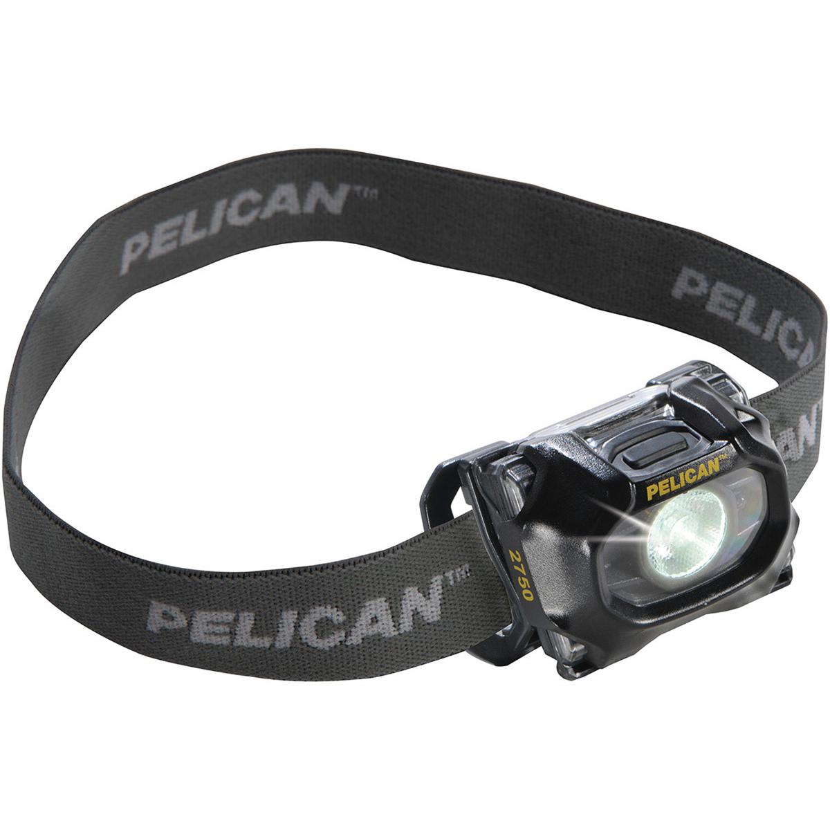 Налобный фонарь Pelican 2750 Gen 3 LED, 259 люмен, черный, питание от батареи AAA