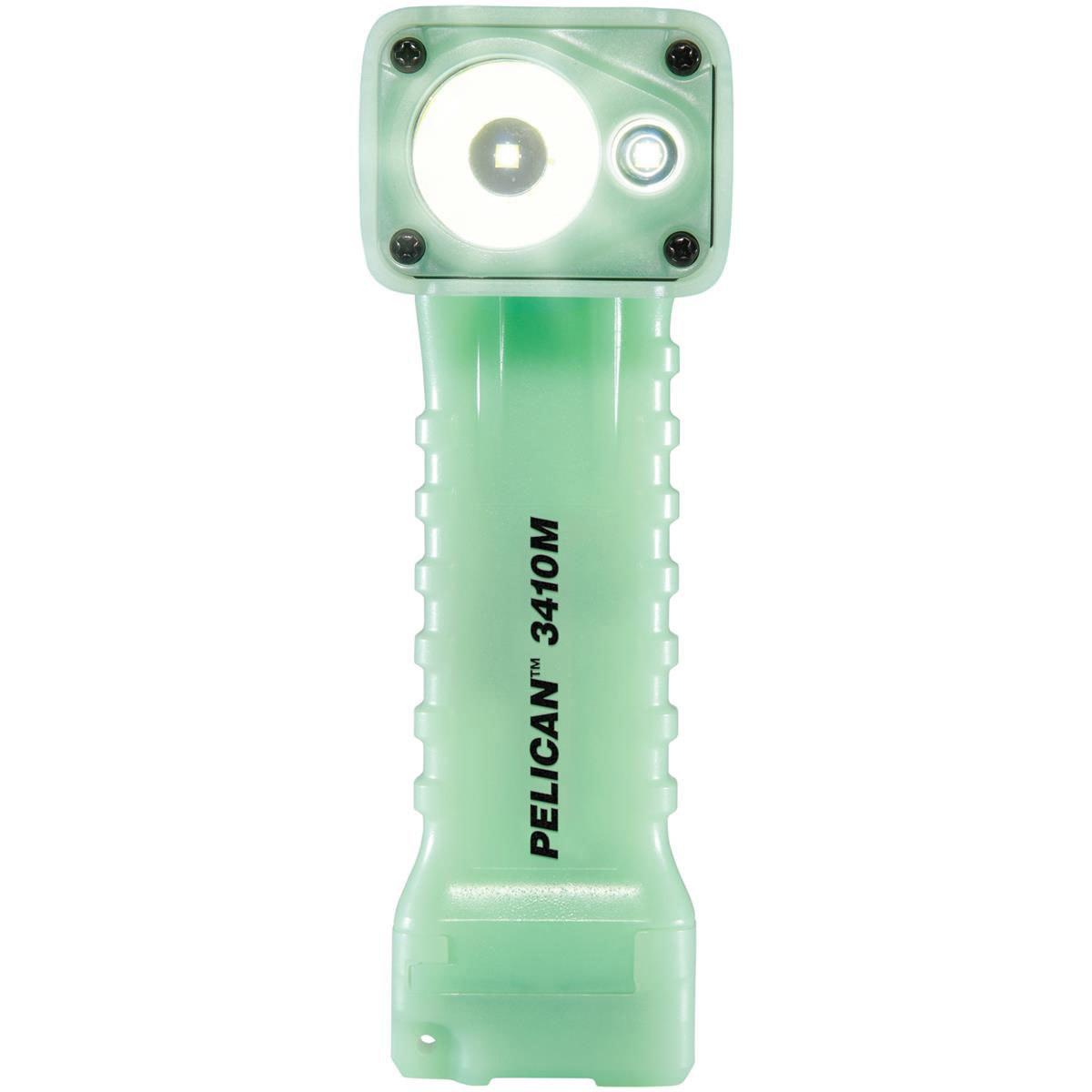 Photos - Torch Pelican 3410M Right-Angle LED Flashlight, Magnet Clip, 653 Lumens, AA Batt 