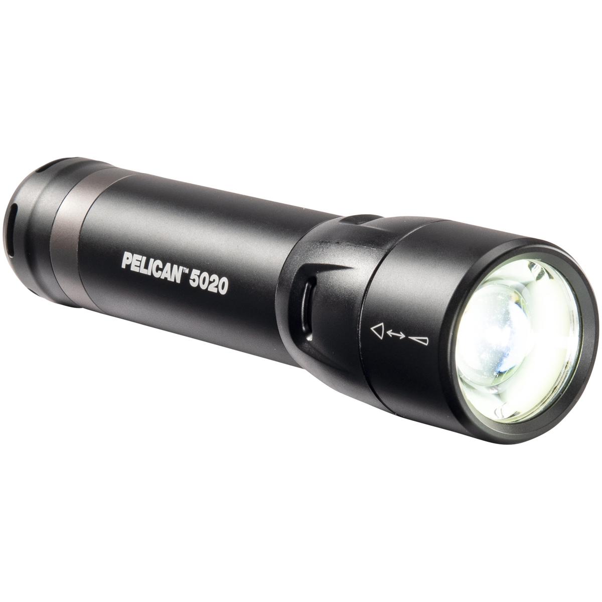 

Pelican 5020 LED Flashlight, 586 Lumens, Black, AAA Battery Power