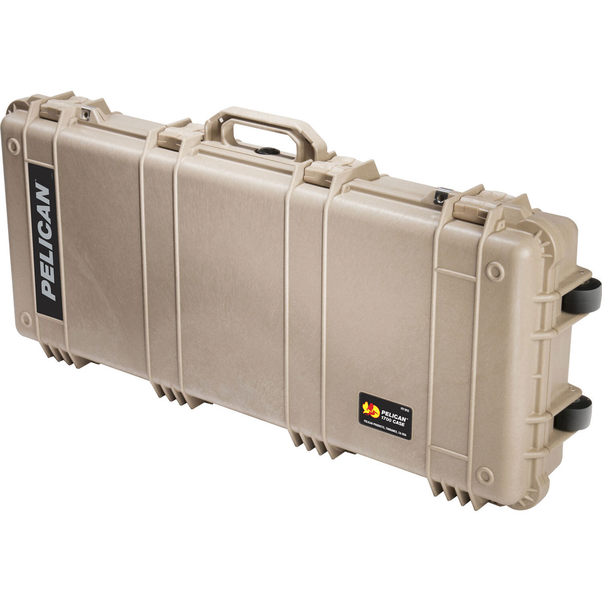 

Pelican 1700 Travel Vault II Wheeled Weapons Case w/Foam Insert, Desert Tan