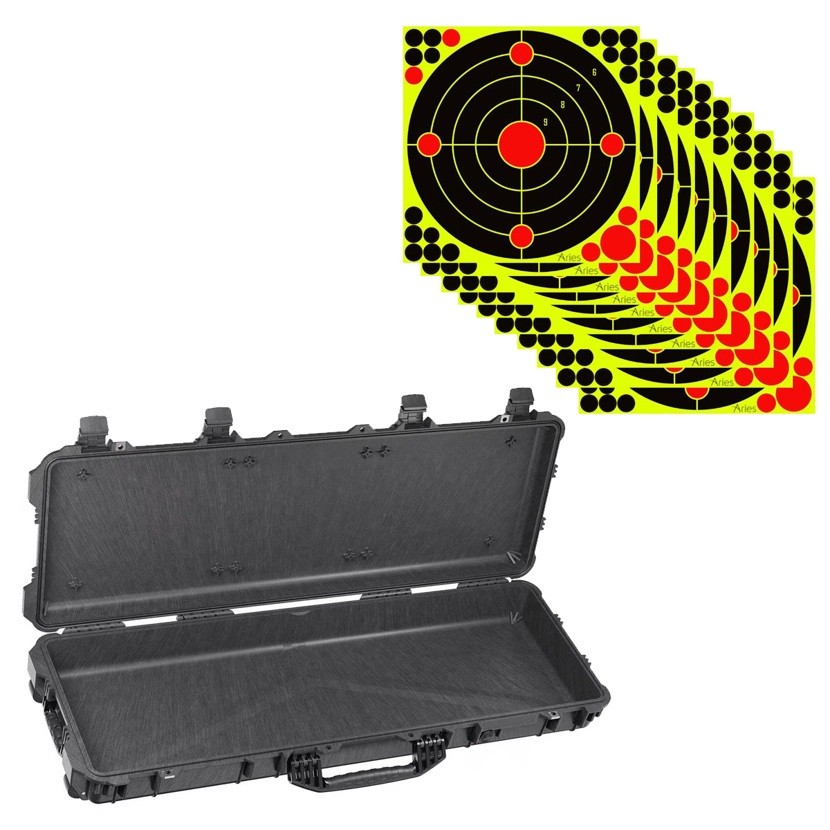 Чехол для ружья Pelican 1720 на 42 колеса с наклейками-мишенями для разбрызгивания 12х12 упаковка из 10 штук 64790₽
