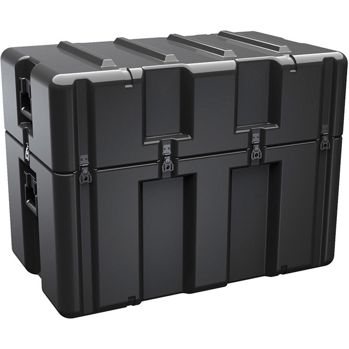 

Pelican AL3620-1710 Single Hinged Lid Trunk with Foam & Casters, Black