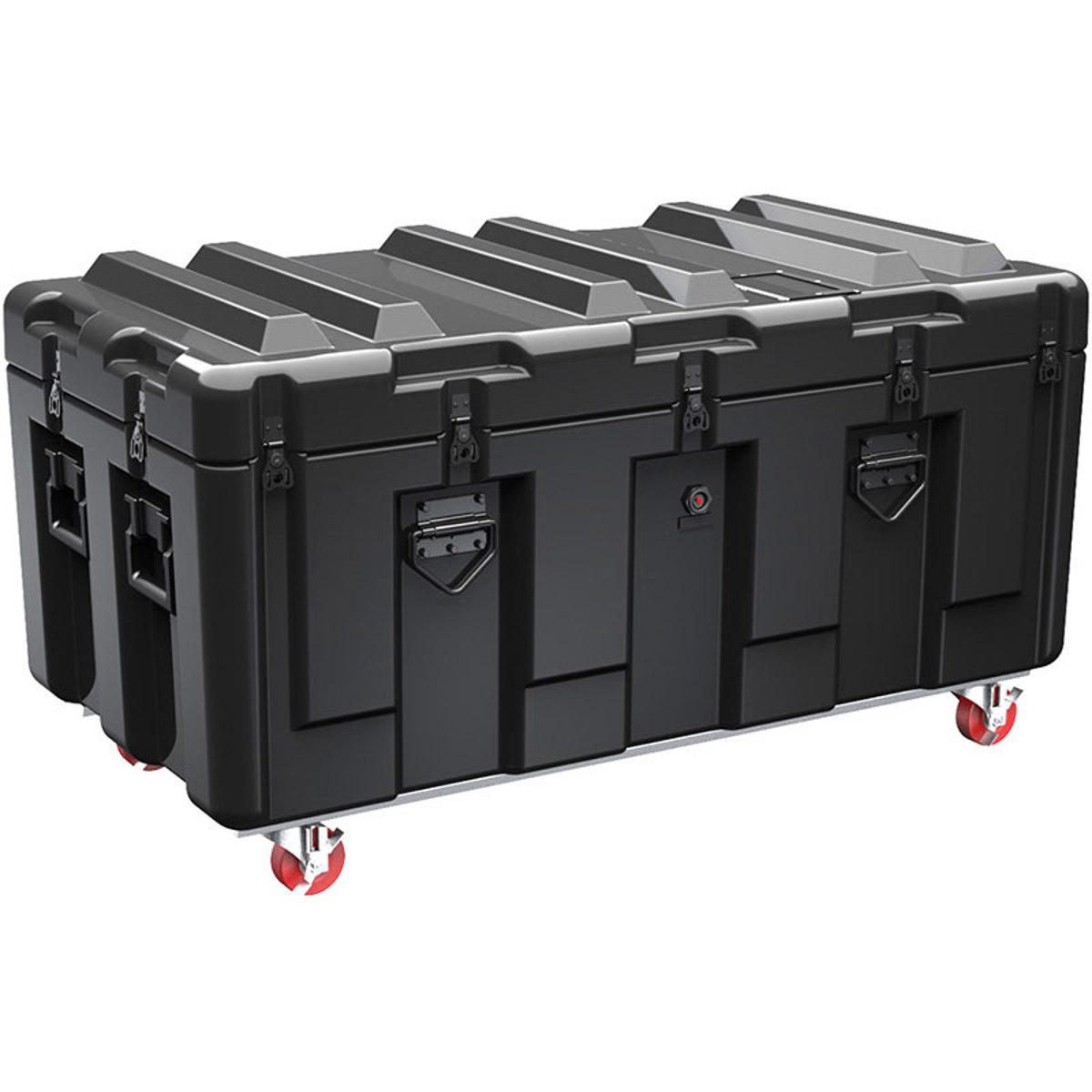 

Pelican AL4824-1604 Single Hinged Lid Trunk with Foam & Casters, Black