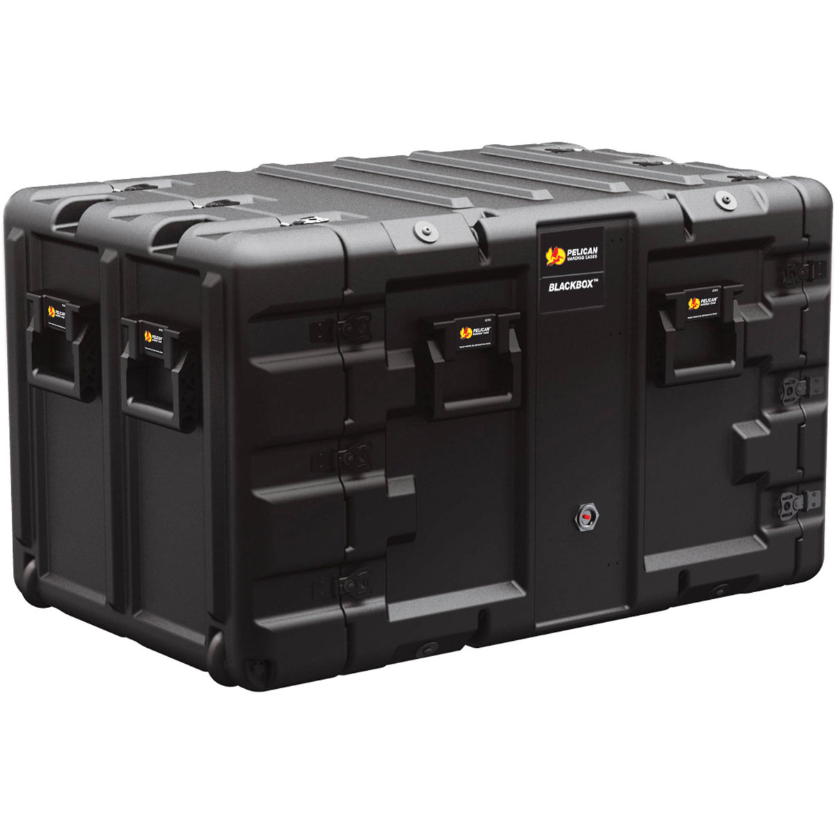 

Pelican BlackBox 9U Rackmount Case, No Foam, Black
