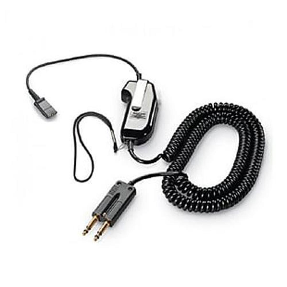 

Plantronics SHS 1890 Corded PTT Adapter with 10' Amp Coil Cable & PJ-7 Connector