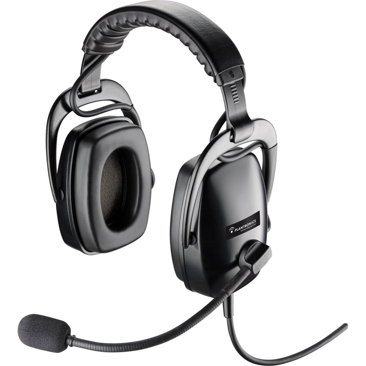 

Plantronics SHR208301 Standard Ruggedized Circumaural Headset (Binaural)