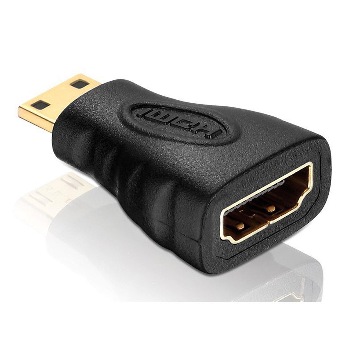 Image of PureLink PureInstall Mini HDMI Male to HDMI Female Adapter