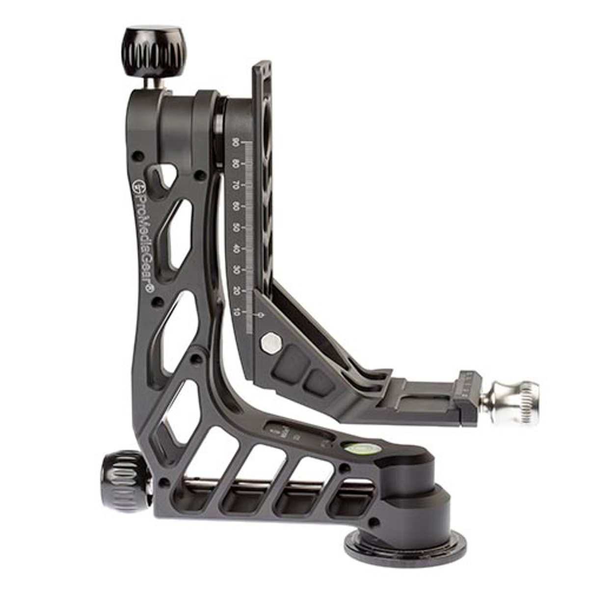 Image of ProMediaGear GKJr. Katana Pro Aluminum Gimbal Head w/Cradle for Telephoto Lenses