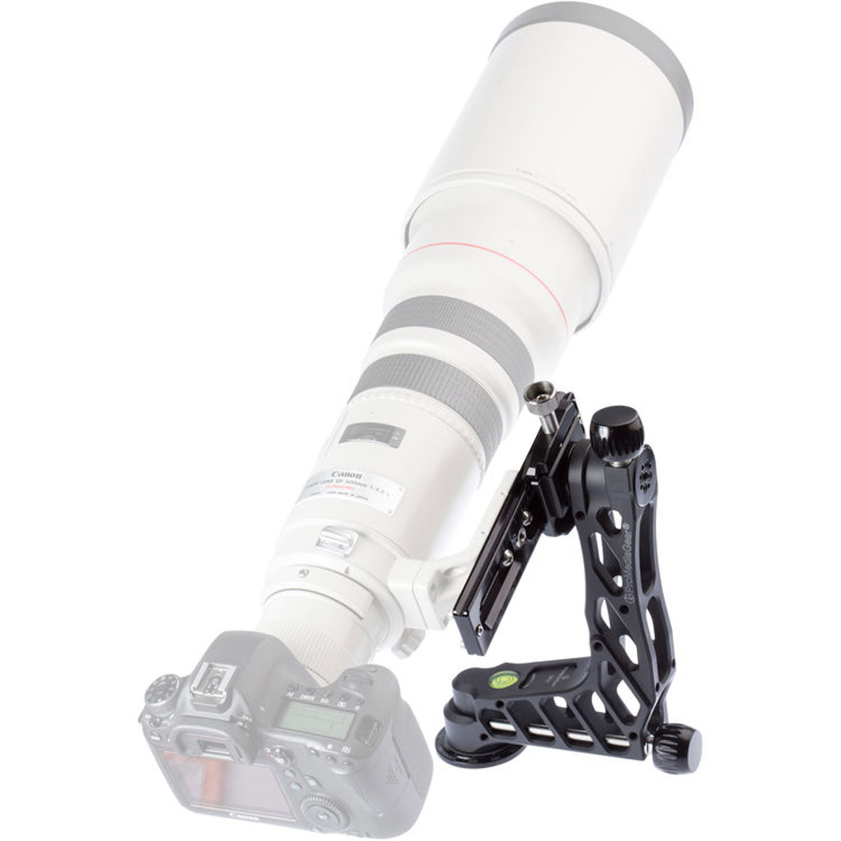 Image of ProMediaGear GKJrC Katana Pro Aluminum Gimbal Head w/Clamp for Telephoto Lenses