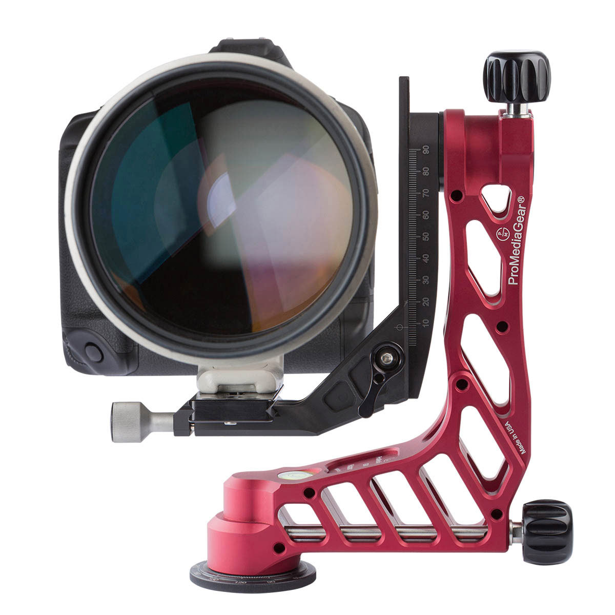 Image of ProMediaGear GKJr. Katana Pro Gimbal Head for Telephoto Lenses