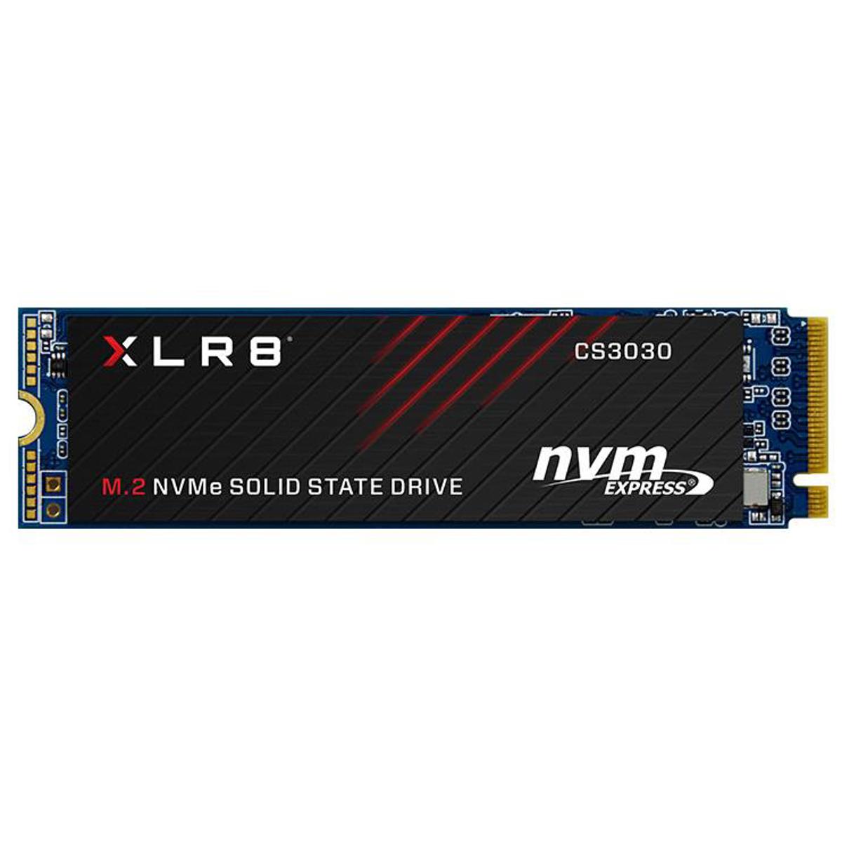 

PNY Technologies CS3030 500GB NVMe PCIe Gen 3.0 x4 M.2 Internal SSD
