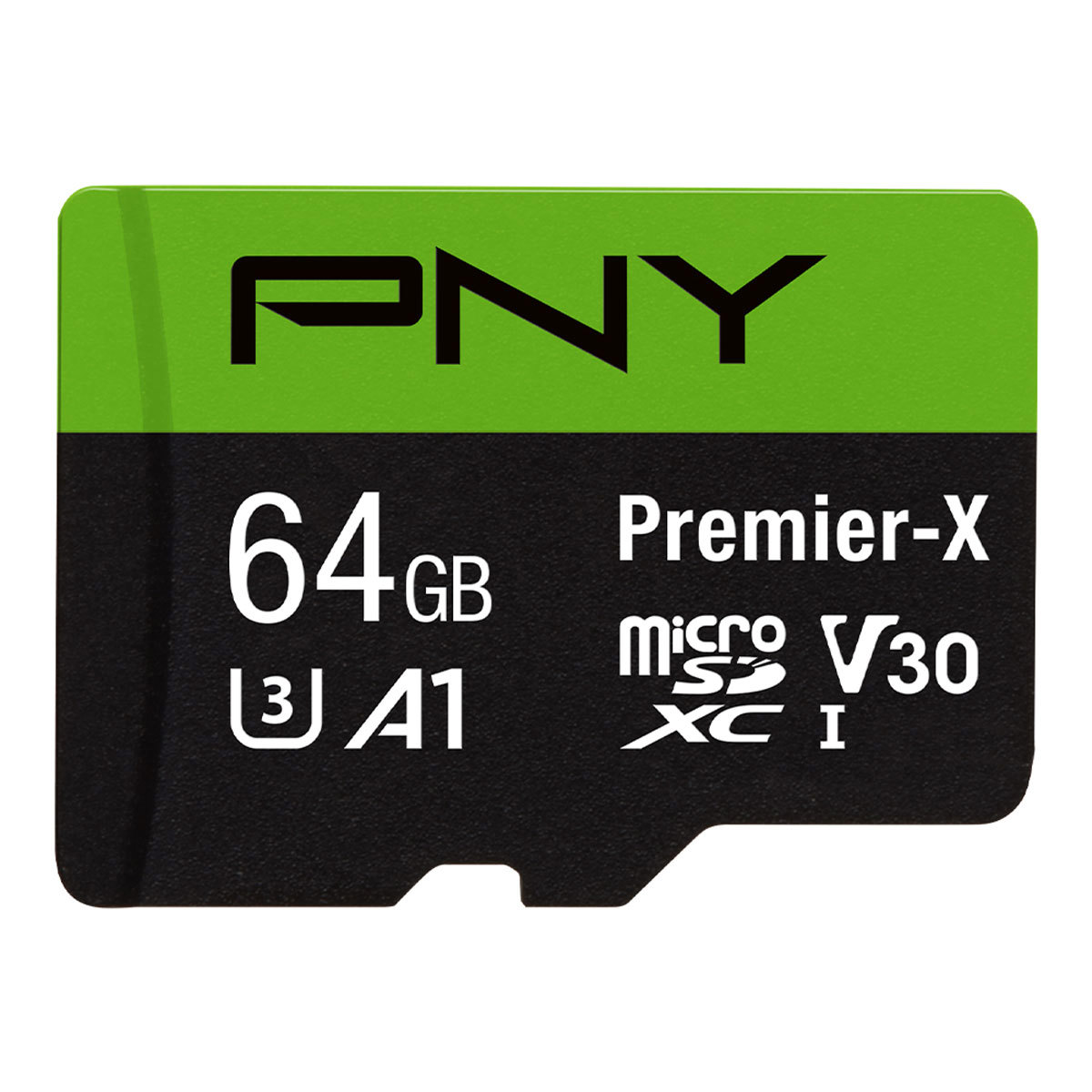 

PNY Technologies Premier-X Class 64GB 10 UHS-I U3 microSDXC Flash Memory Card