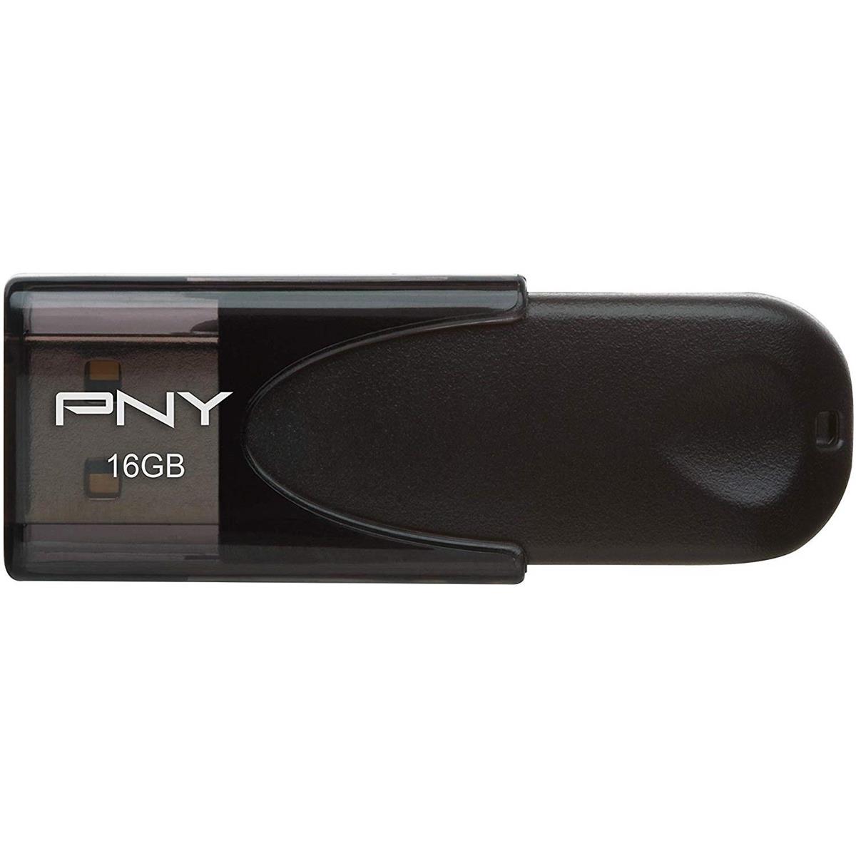 PNY Technologies Attache 4 Флэш-накопитель USB 2.0 емкостью 16 ГБ #P-FD16GATT4-GE