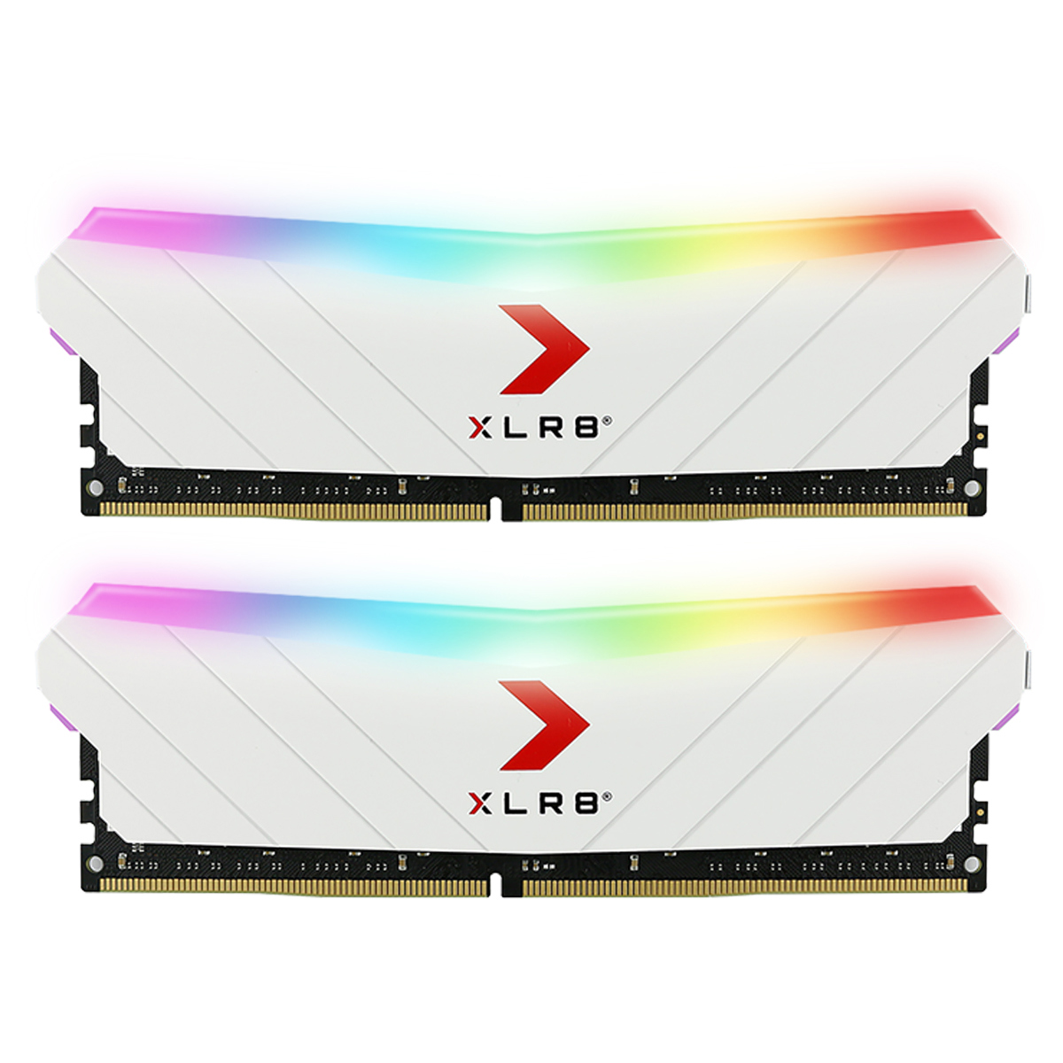 

PNY Technologies XLR8 Gaming 16GB(2x8GB) EPIC-X RGB 3600MHz Desktop Memory,White