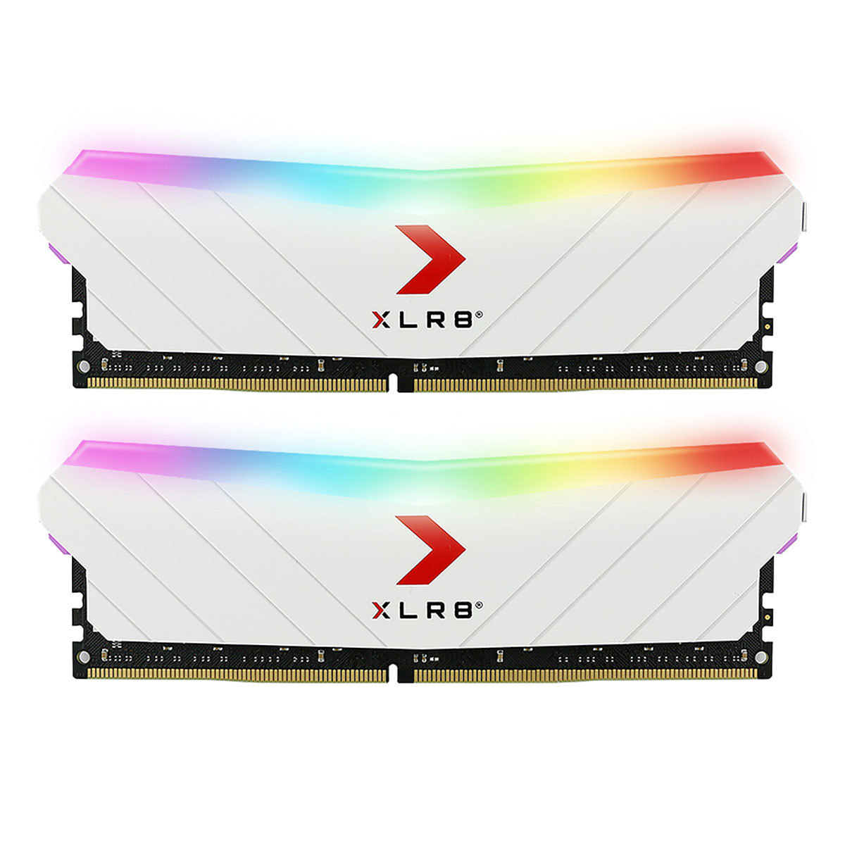 

PNY Technologies XLR8 Gaming 16GB(2x8GB) EPIC-X RGB 3200MHz Desktop Memory,White