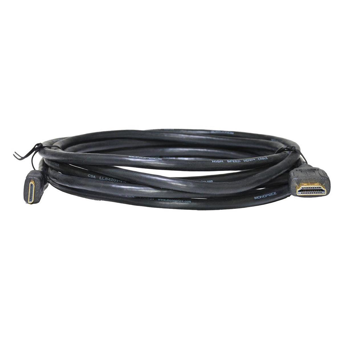 Image of ProAm 10' Mini HDMI A Type to HDMI C Type Cable