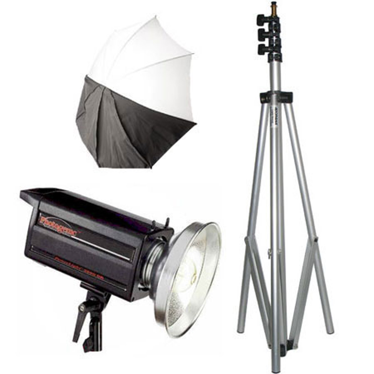 

Photogenic PL2500DR Powerlt Kit w/10' Air Cushion Stand