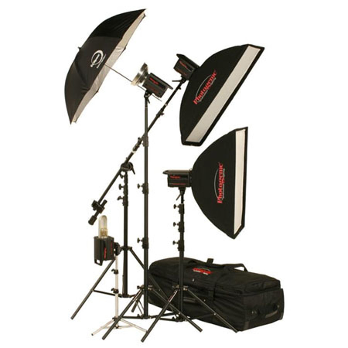 

Photogenic PL2515K 1500WS PowerLight 4-Light Studio Kit