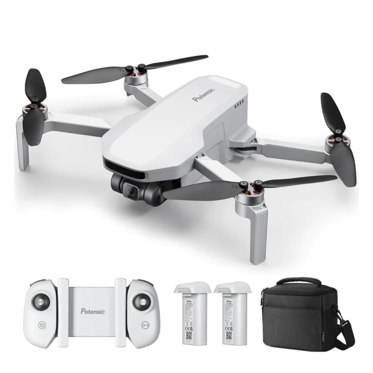 Image of Potensic ATOM SE Foldable GPS Drone with 4K HD EIS Camera Fly More Combo