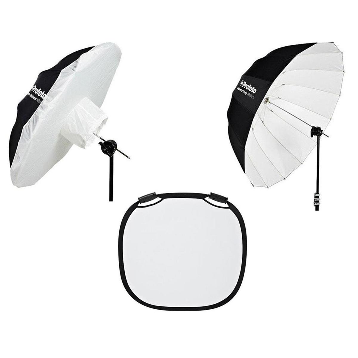 

Profoto Deep 51" White Umbrella,Large W/Umbrella Diffuser Large/ Large Reflector