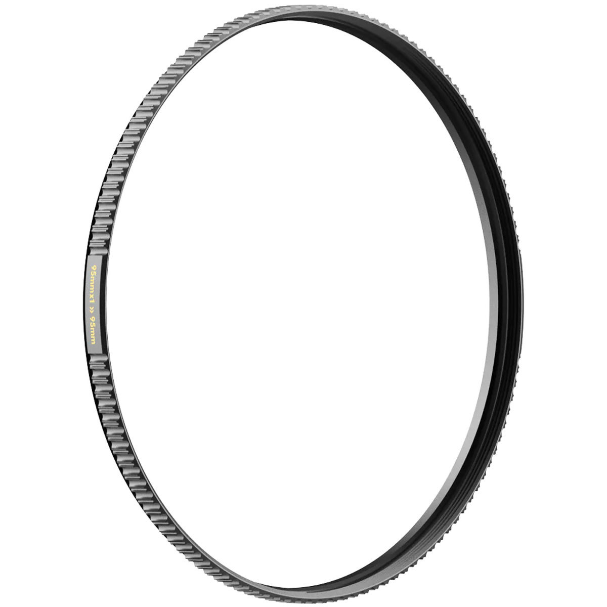 

Polar Pro Brass Step-Up Ring for 95mm Course Thread Lens to 95mm Filter Adapter