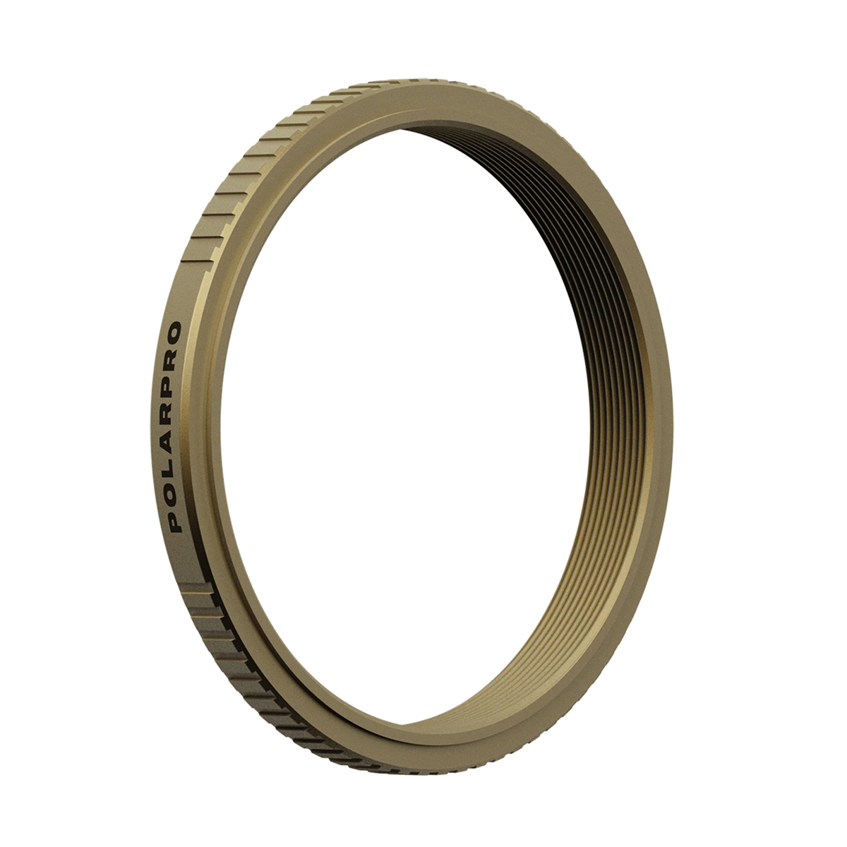 Image of Polar Pro PolarPro 49mm Filter Adapter for Fuji X100 Raw Brass