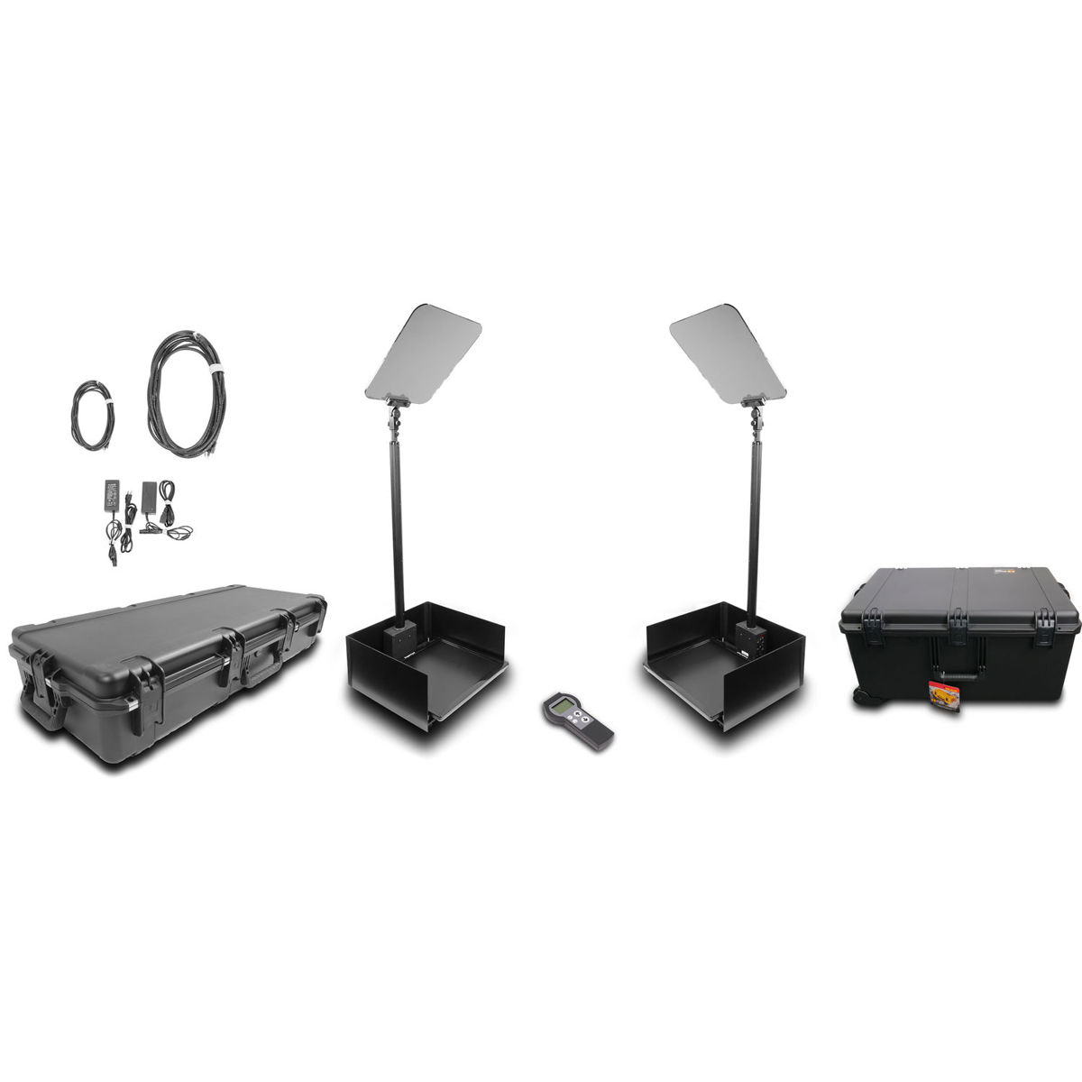 

Prompter People ProLine Stage Pro Autostep 19" Presidential Teleprompter Kit
