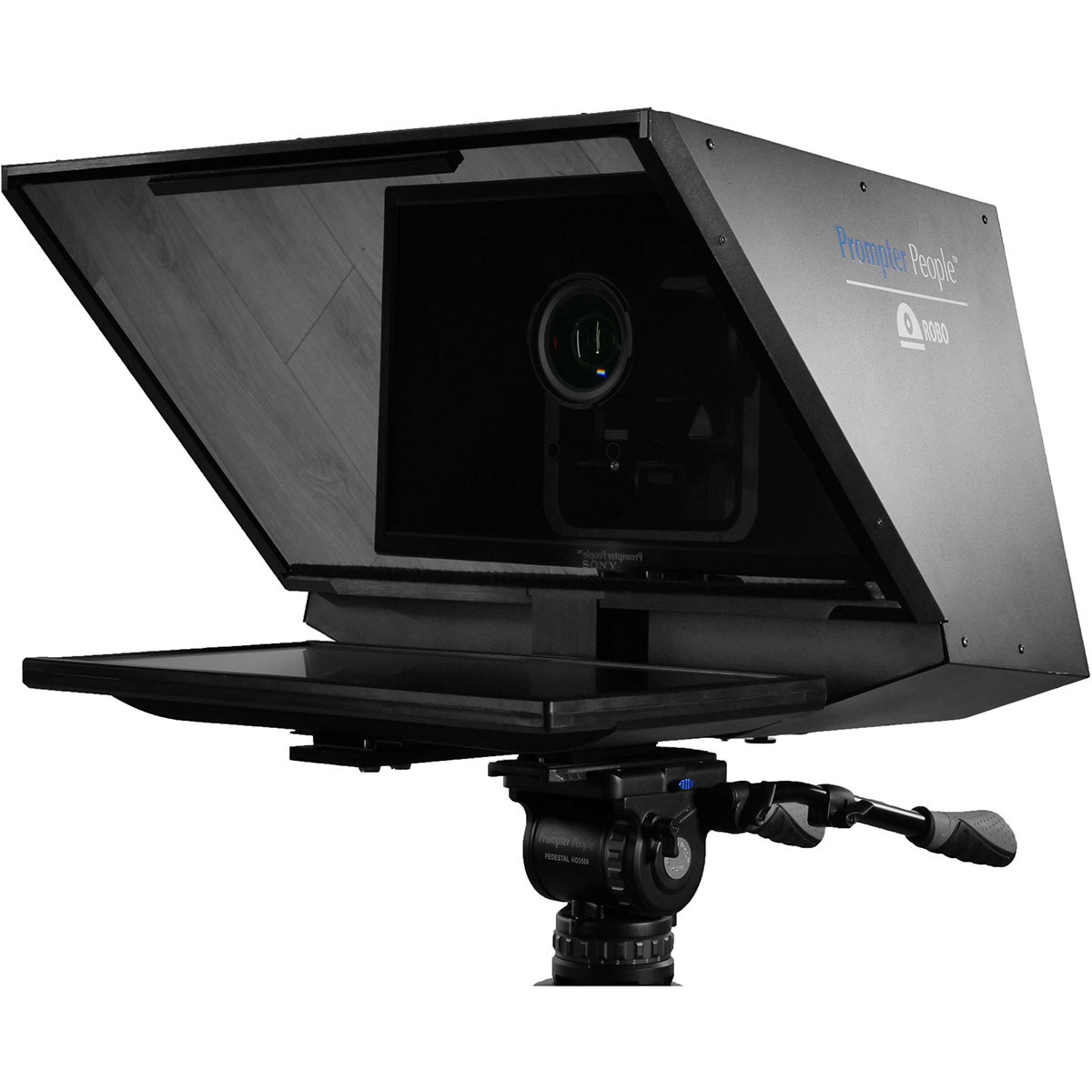 

Prompter People ROBO 21.5" HB 3G-SDI Auto-Reversing PTZ Teleprompter