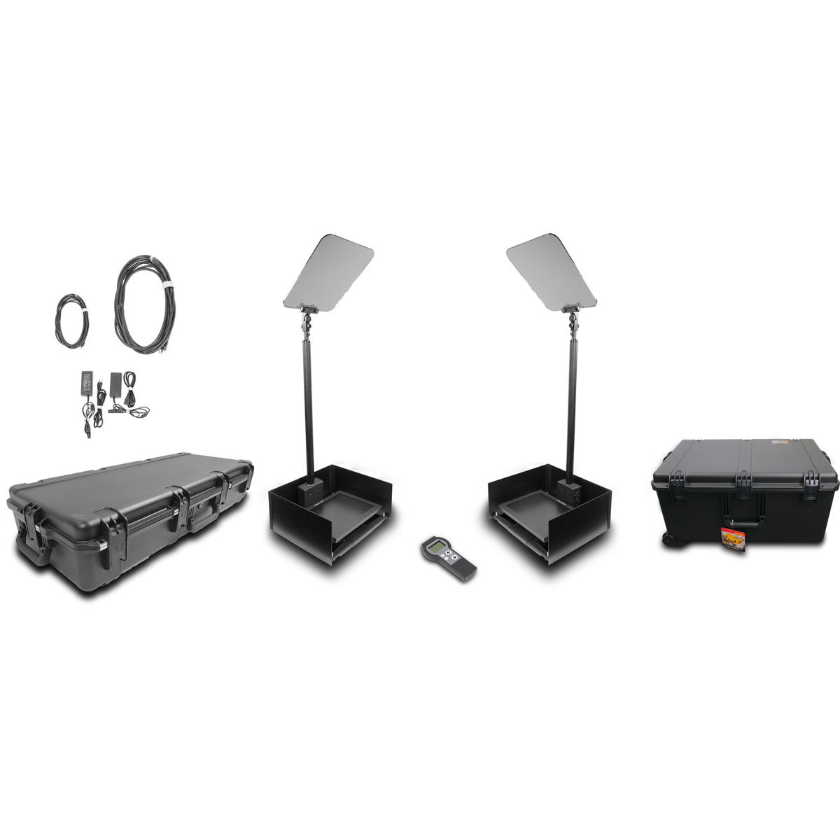 

Prompter People ProLine Stage Pro Autostep 15" Presidential Teleprompter Kit