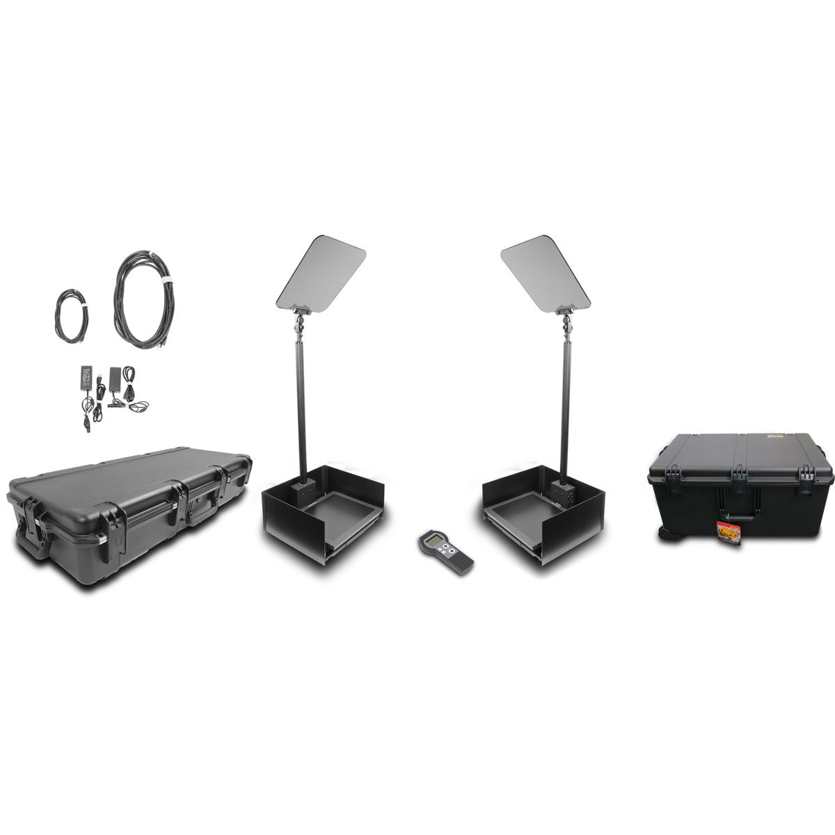 

Prompter People ProLine Stage Pro Autostep 17" Presidential Teleprompter Kit