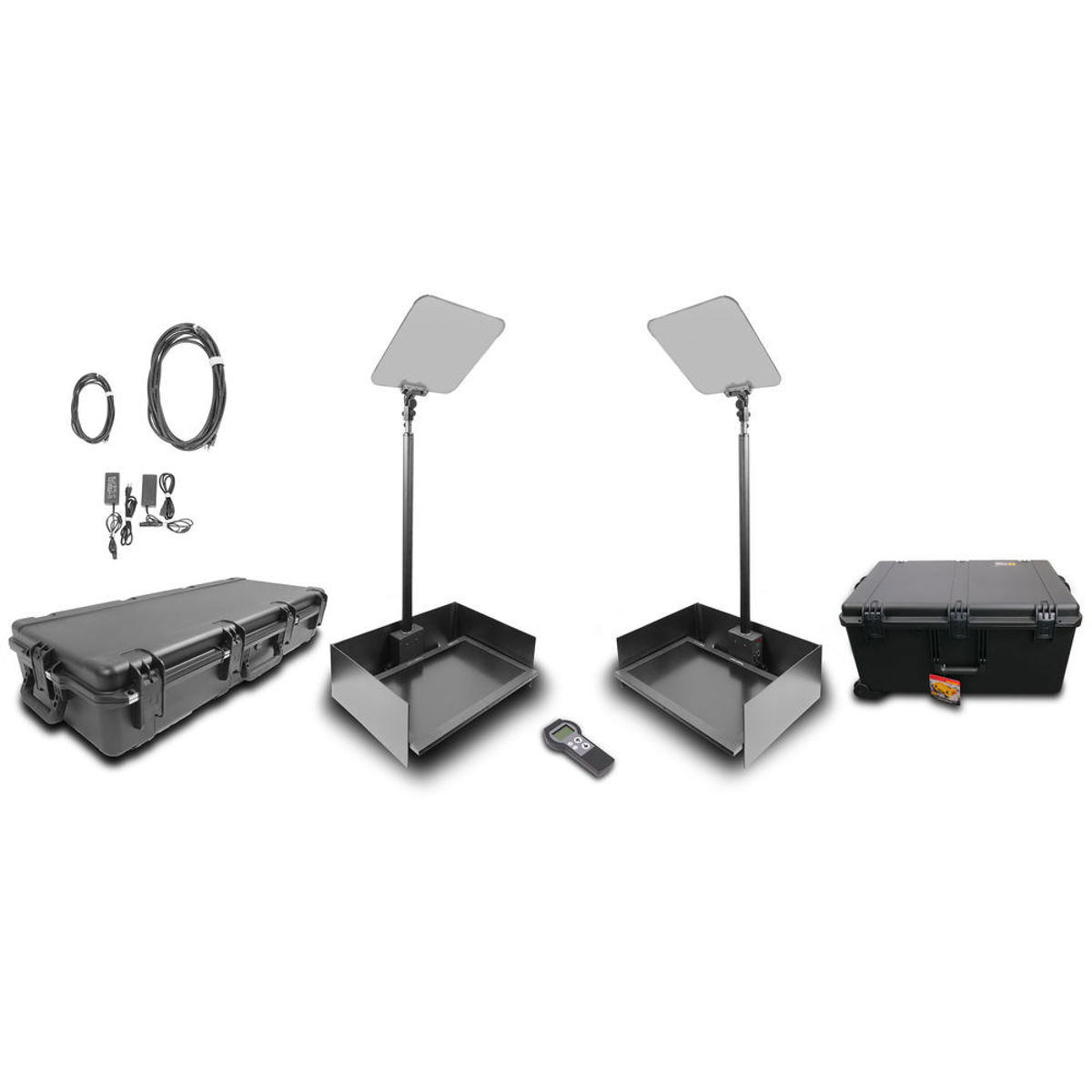

Prompter People ProLine Stage Pro Autostep 24" Presidential Teleprompter Kit