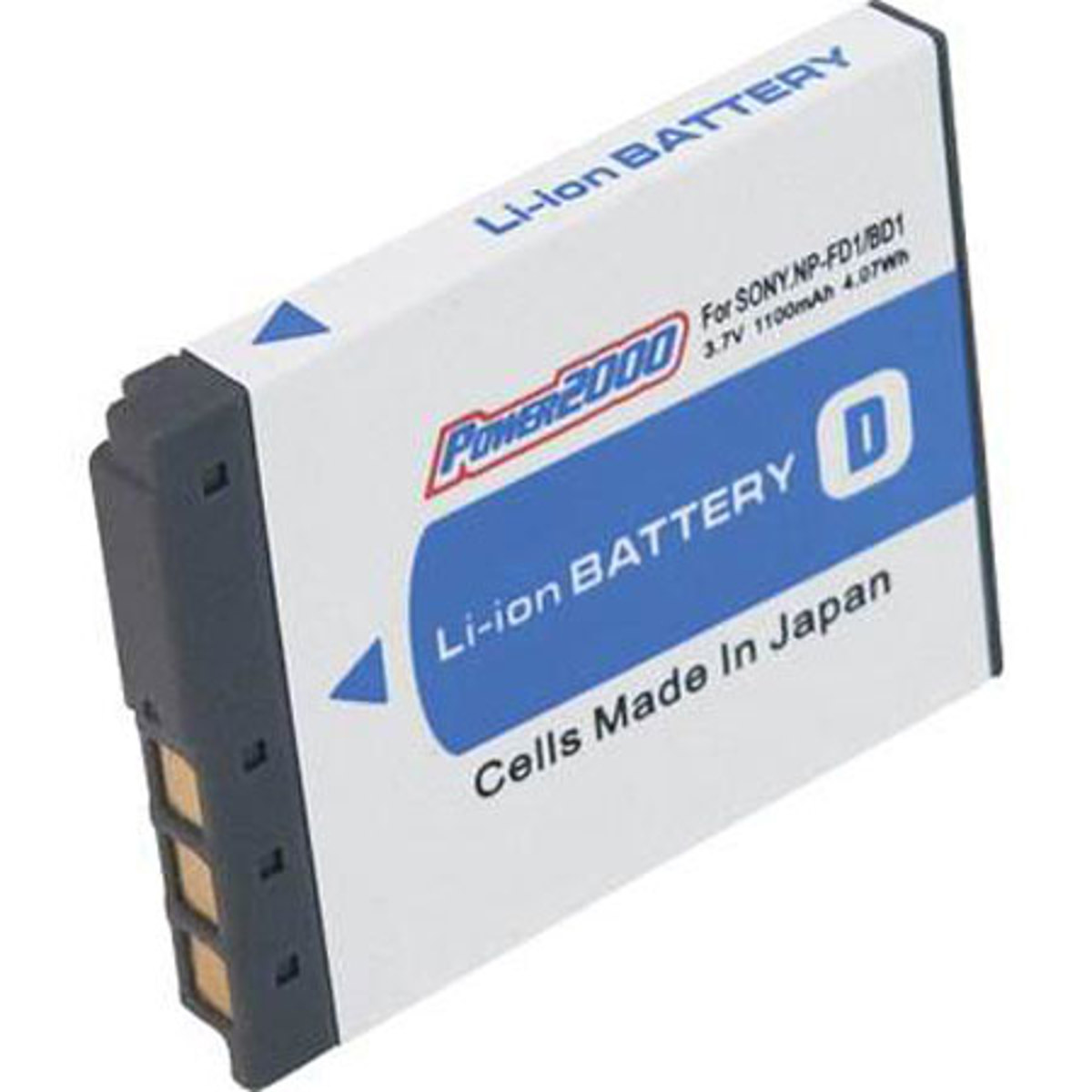 

Power2000 NP-FD1 3.7V 1100mAh Rechargeable Lithium-Ion Battery for Sony Camera