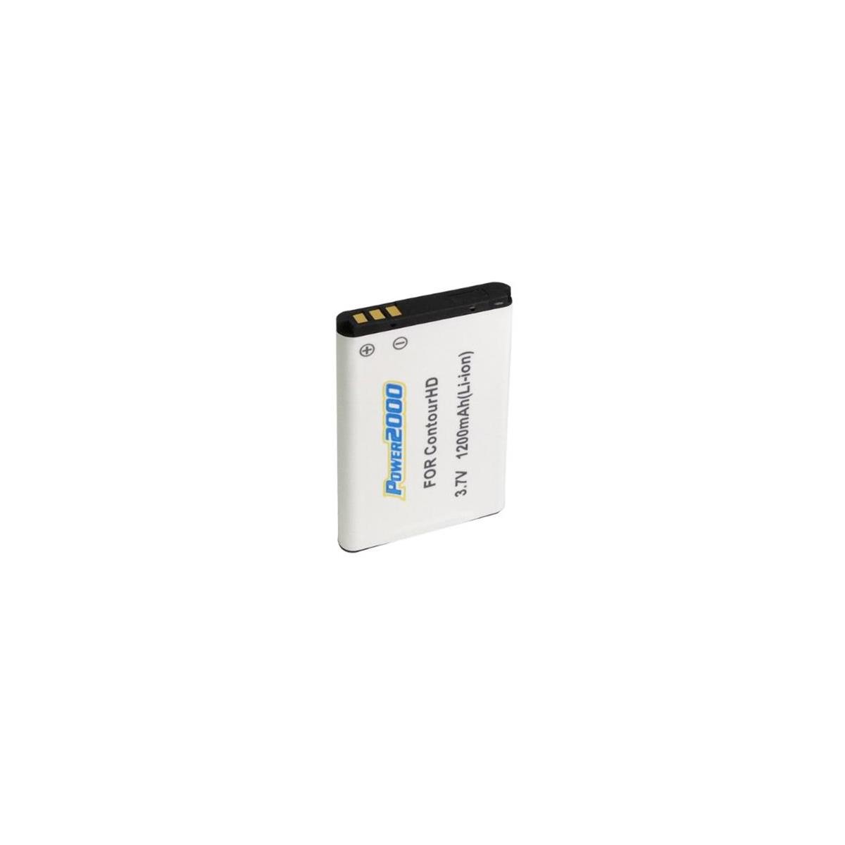 Image of Power2000 3.7V 1200mAh Replacement Lithium-Ion Rechargeable Battery