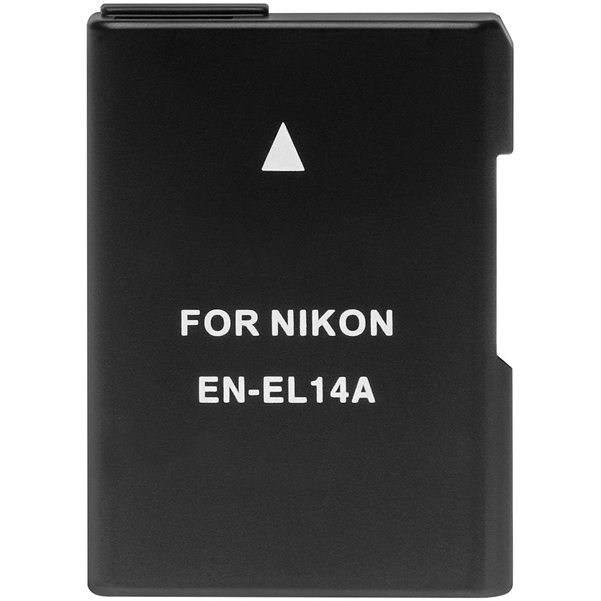 Image of Power2000 EN-EL14a 7.4V Rechargeable Lithium-Ion Battery for Nikon DSLR Cameras