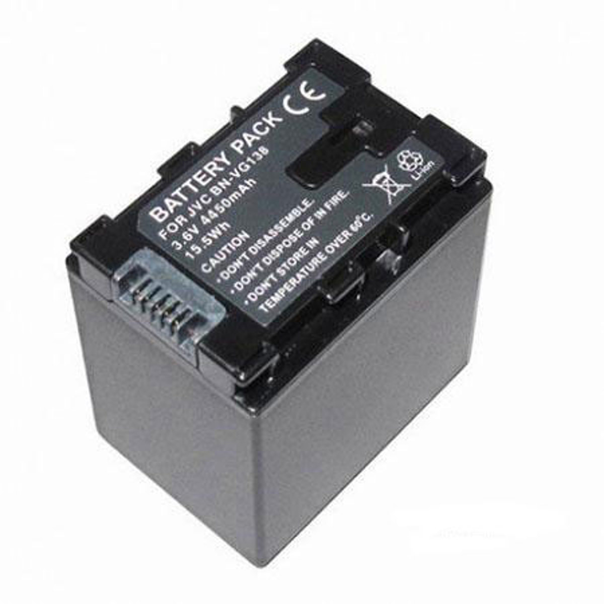 

Power2000 BN-VG138 3.6V 4000mAh Replacement Lithium-Ion Camcorder Battery