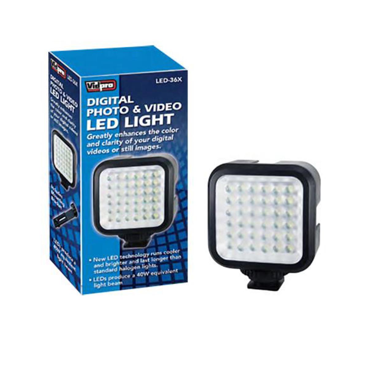 

VidPro LED-36X Digital Photo & Video LED Light