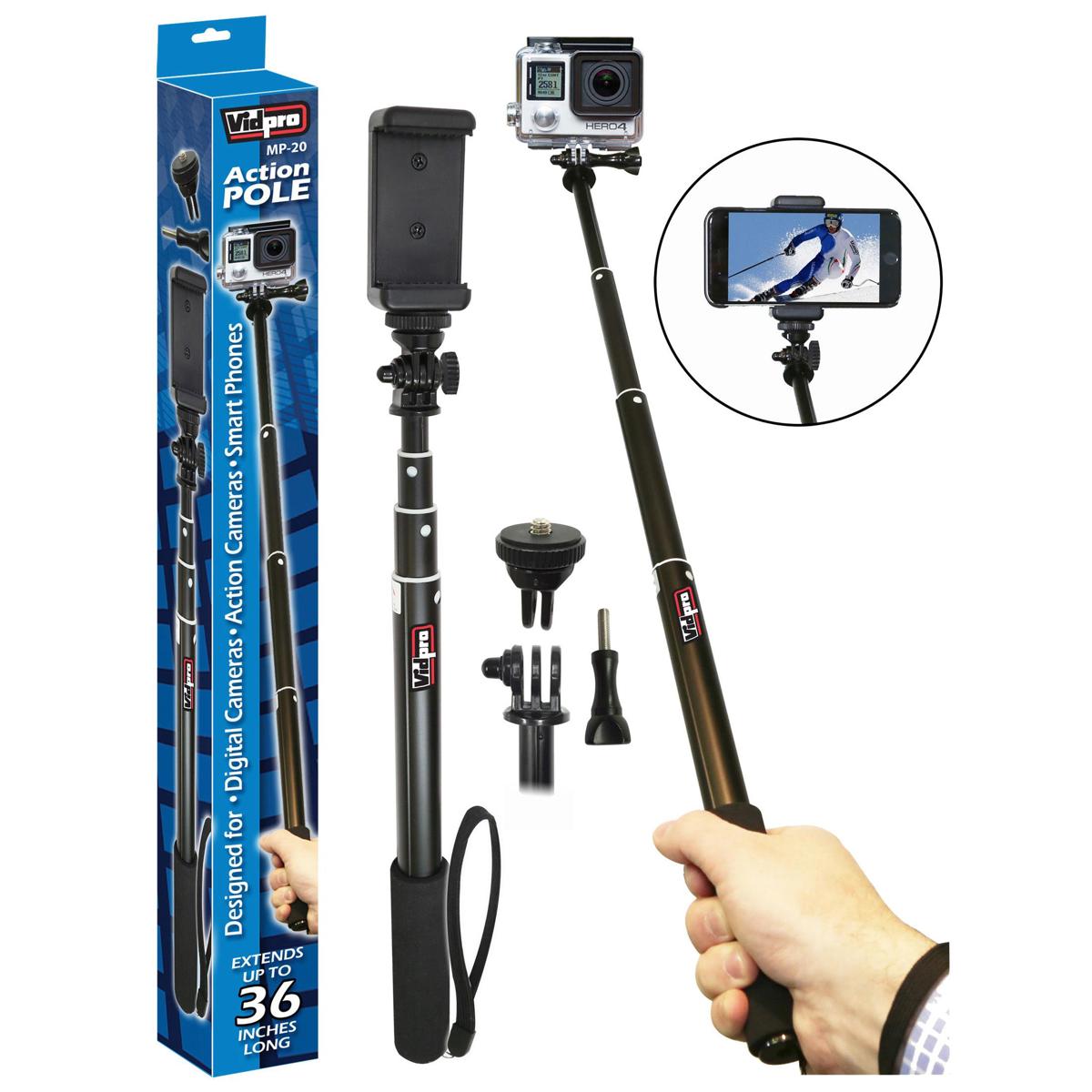 

VidPro MP-20 Action Pole for GoPro, Digital Cameras & DSLRs