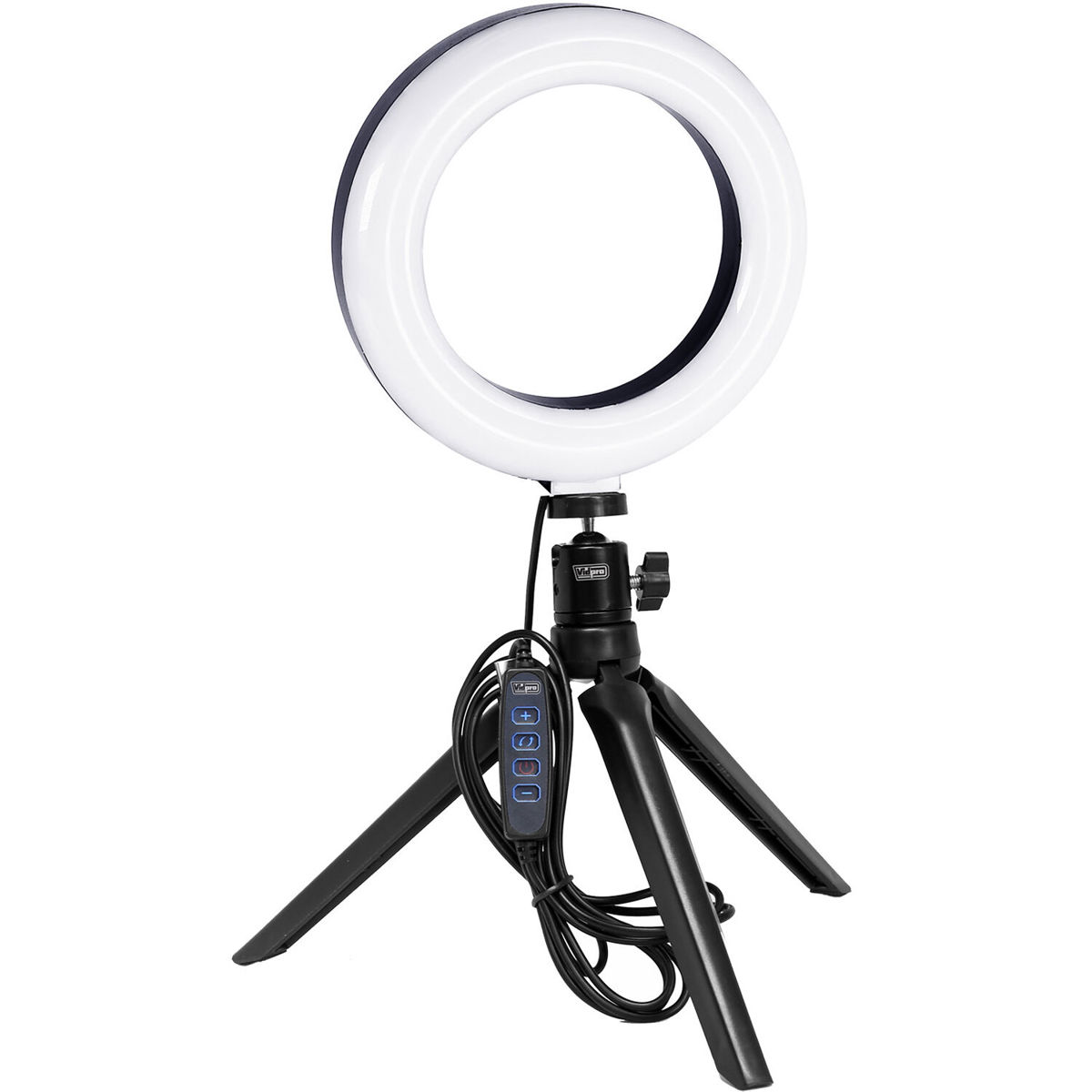 

VidPro Vidpro RL-6 6"Bi-Color LED Ring Light Kit with Mini Tripod and Ball Head