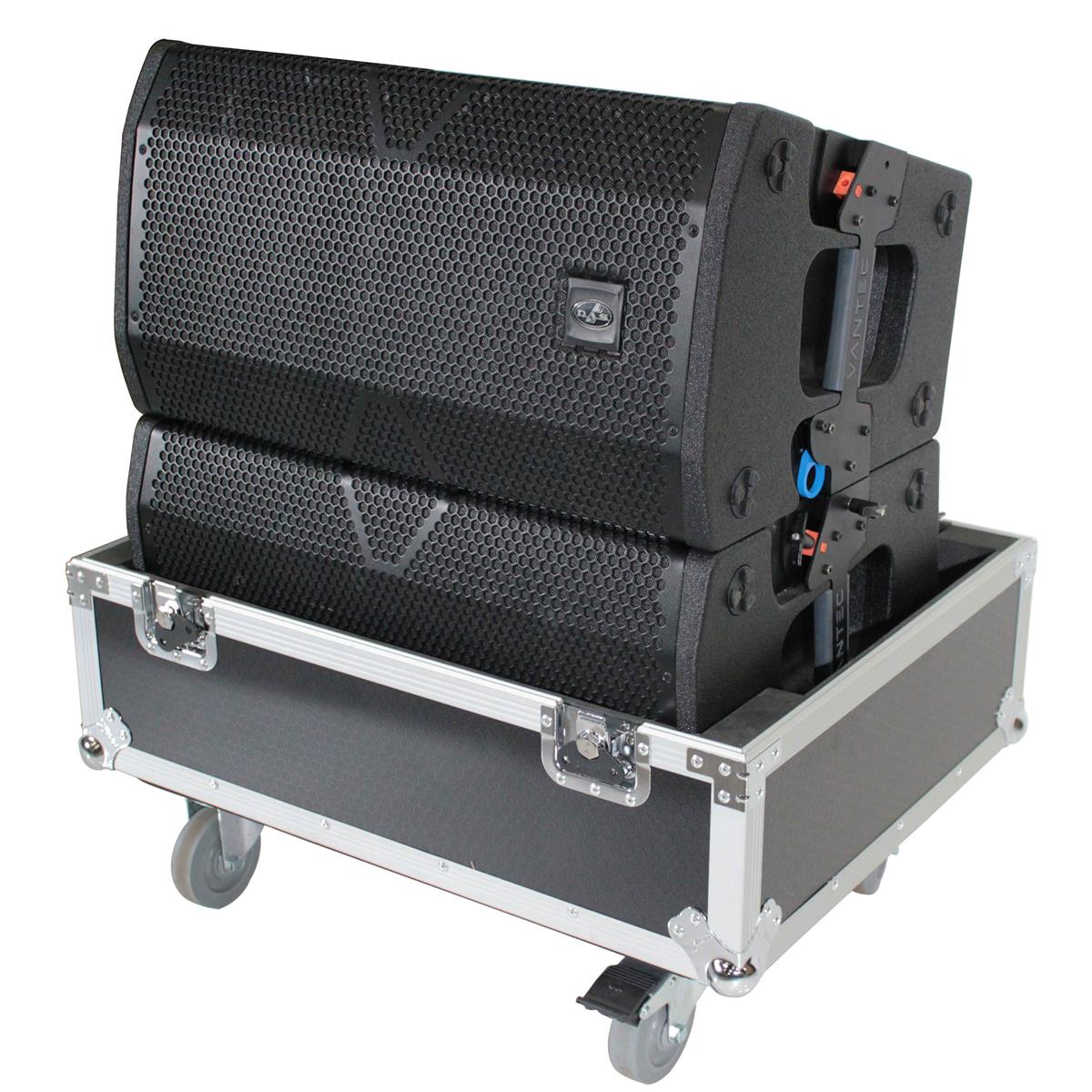 Image of ProX XS-282620LASPW Universal Line Array Speaker Flight Case with Wheels