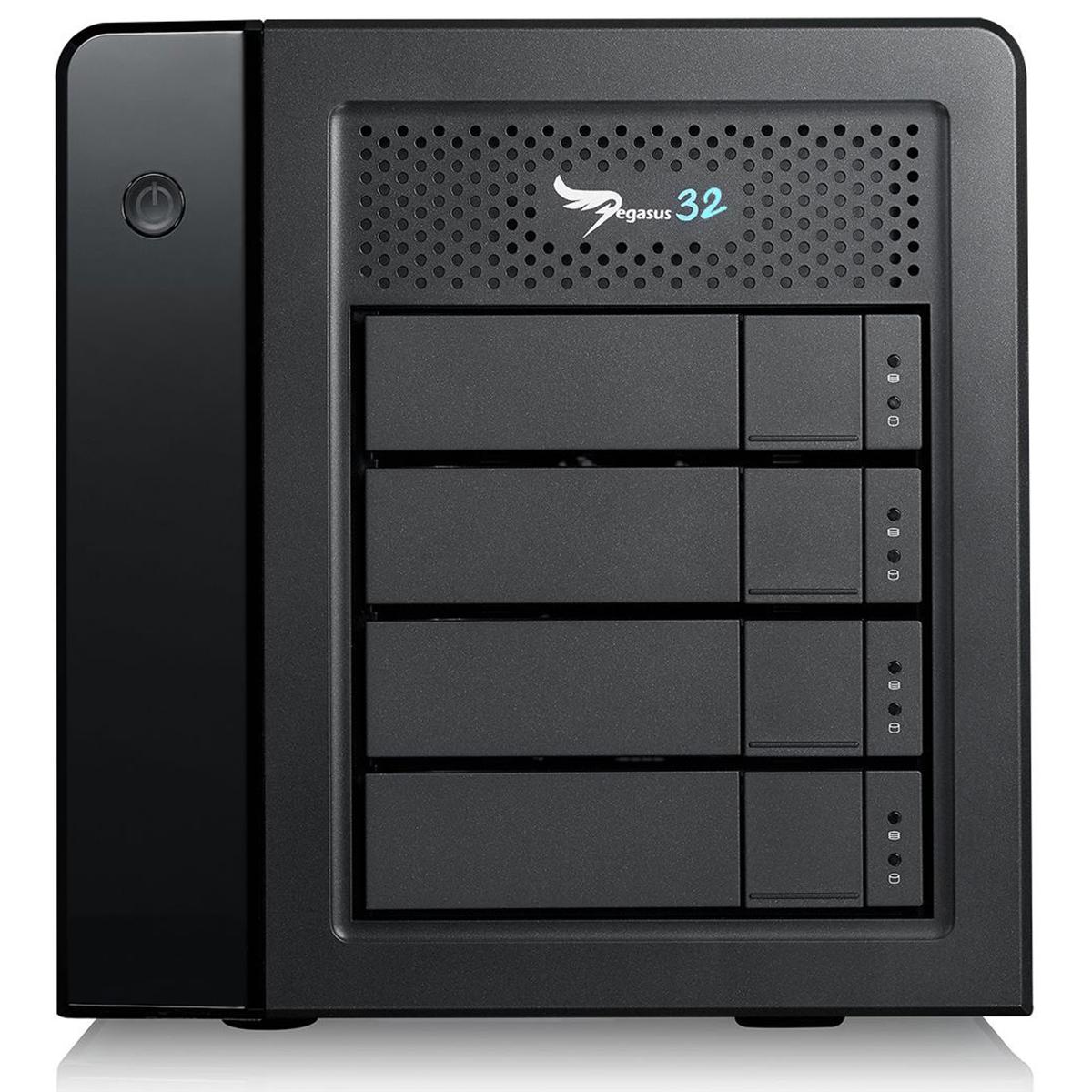 Promise Technology Pegasus32 R4 16TB (4x4TB) 4-Bay Thunderbolt 3/USB 3.2 Array -  P32R4HD16US