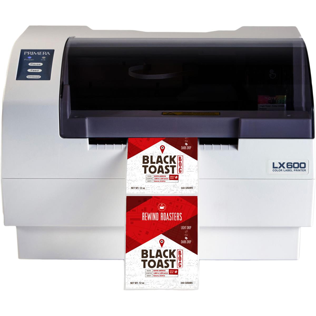 Image of Primera Technology LX600 Color Label Thermal Inkjet Printer