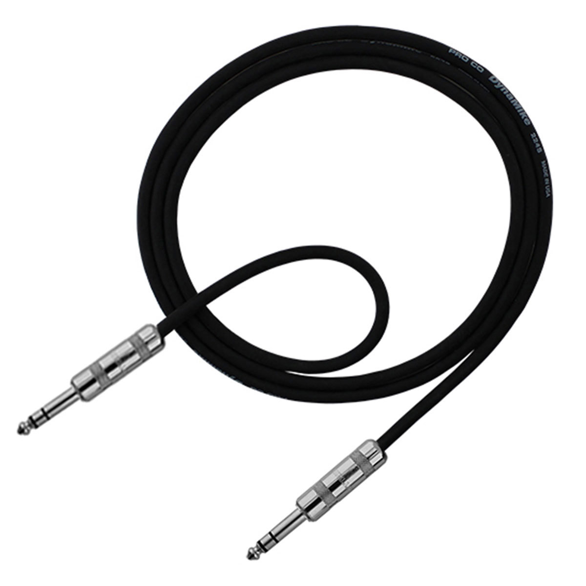 

Pro Co Sound Proco 15' 1/4" TRS-M to 1/4" TRS-M Cable