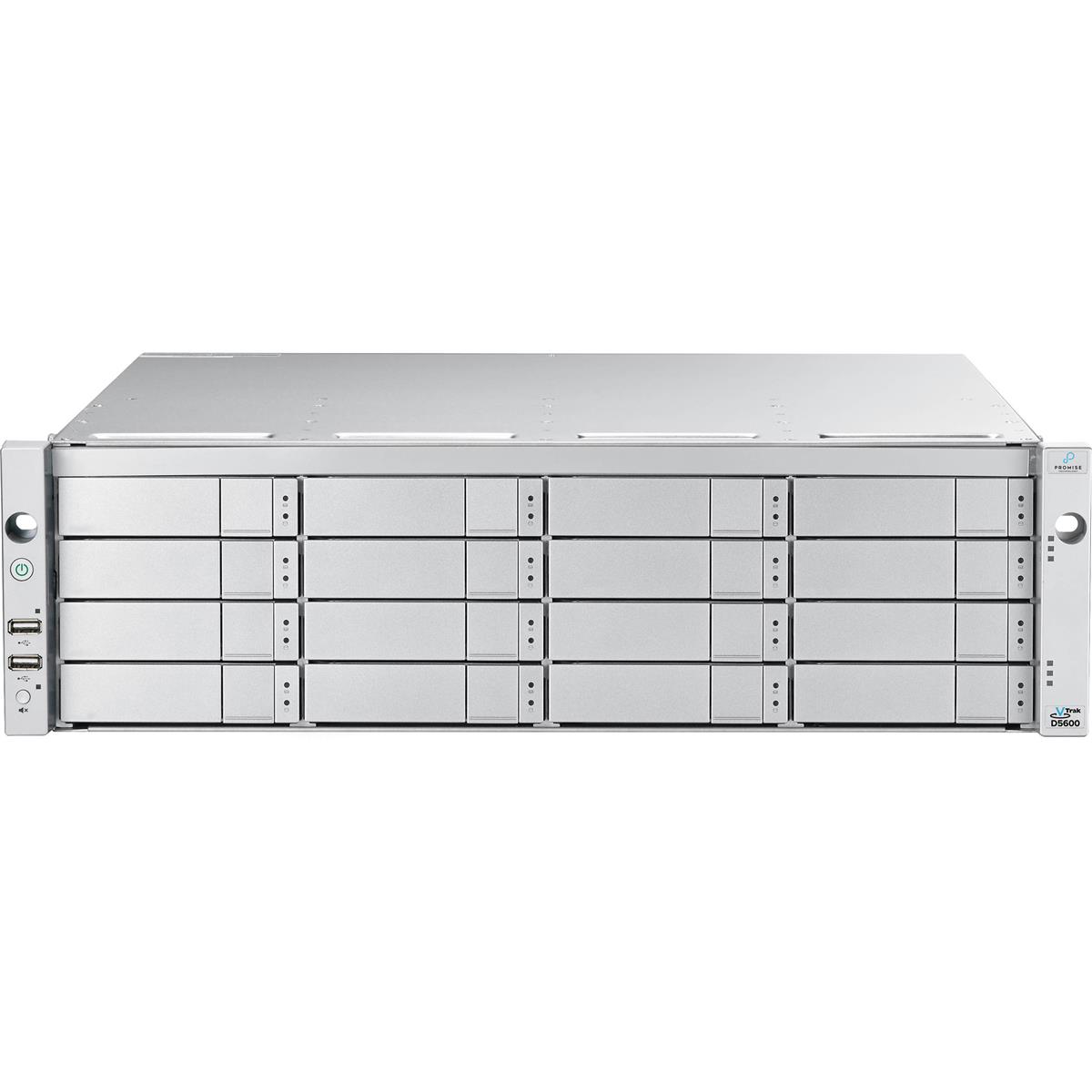 Image of Promise Technology D5600FXD 16-Bay FC/iSCSI/NAS Unified Storage System