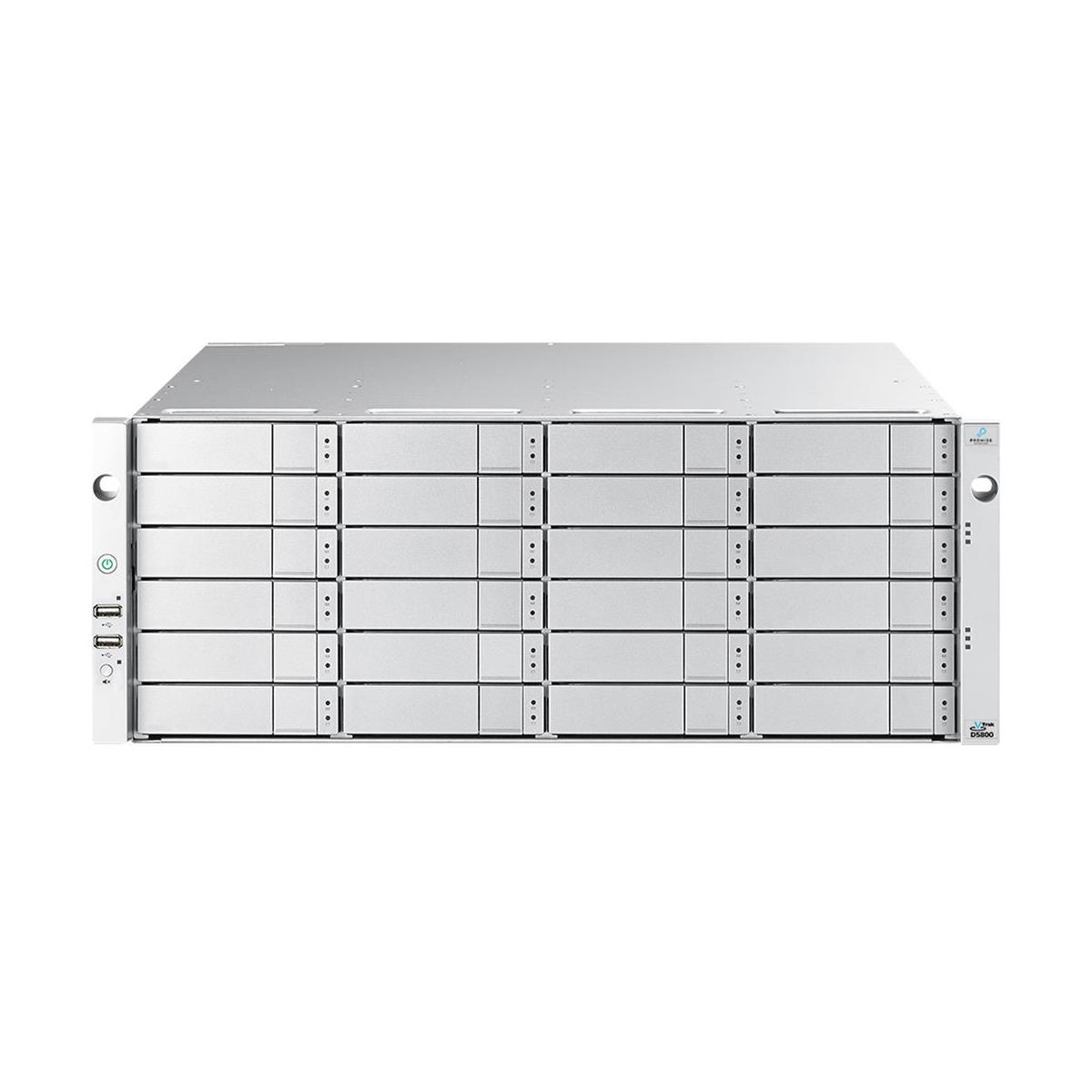 Image of Promise Technology D5800FXD 24-Bay FC/iSCSI/NAS Unified Storage System