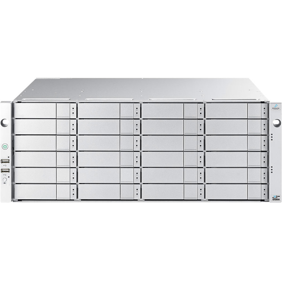 

Promise Technology D5800FXD 24-Bay FC/iSCSI/NAS Unified Storage System,240TB HDD