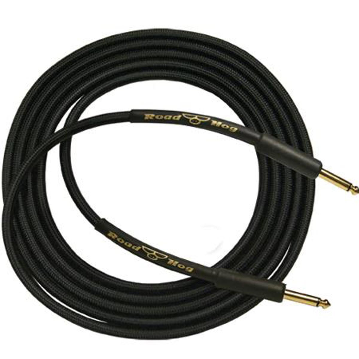 

Pro Co Sound HOGCLOTH-12 12' Roadhog Cloth Cable, 2x 1/4"Gold Connectors