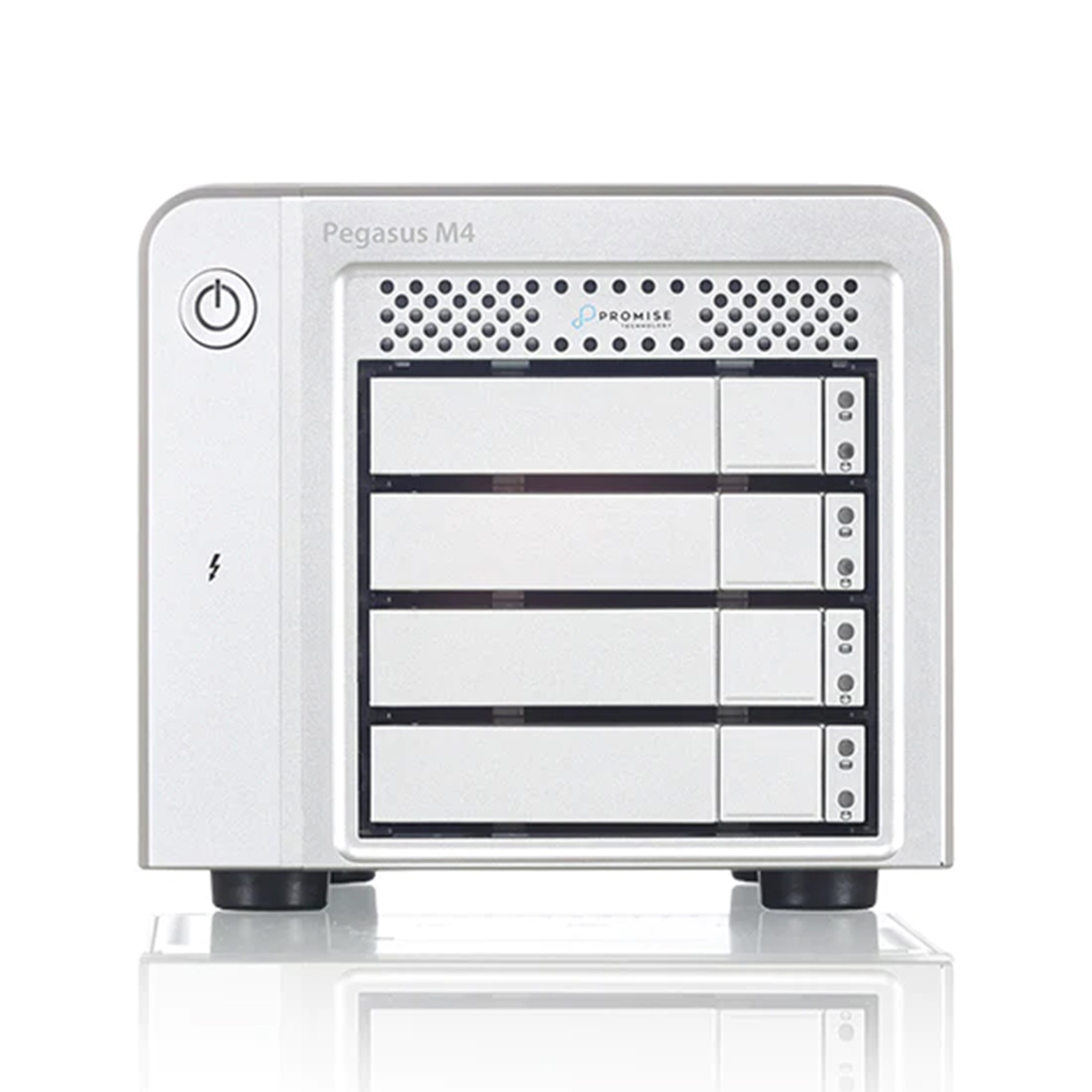 Технология Promise Pegasus M4 с 4-отсекным RAID-массивом Thunderbolt 3/4 #PGM4XXXTB3T08U
