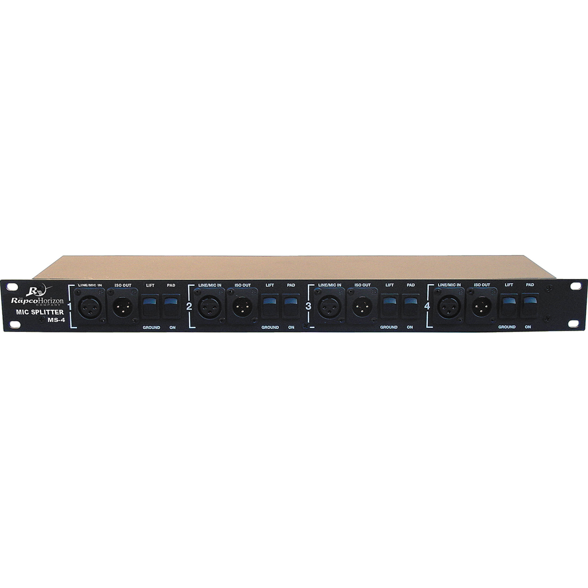 

Pro Co Sound RapcoHorizon MS-4 Isolated Microphone Signal Splitter