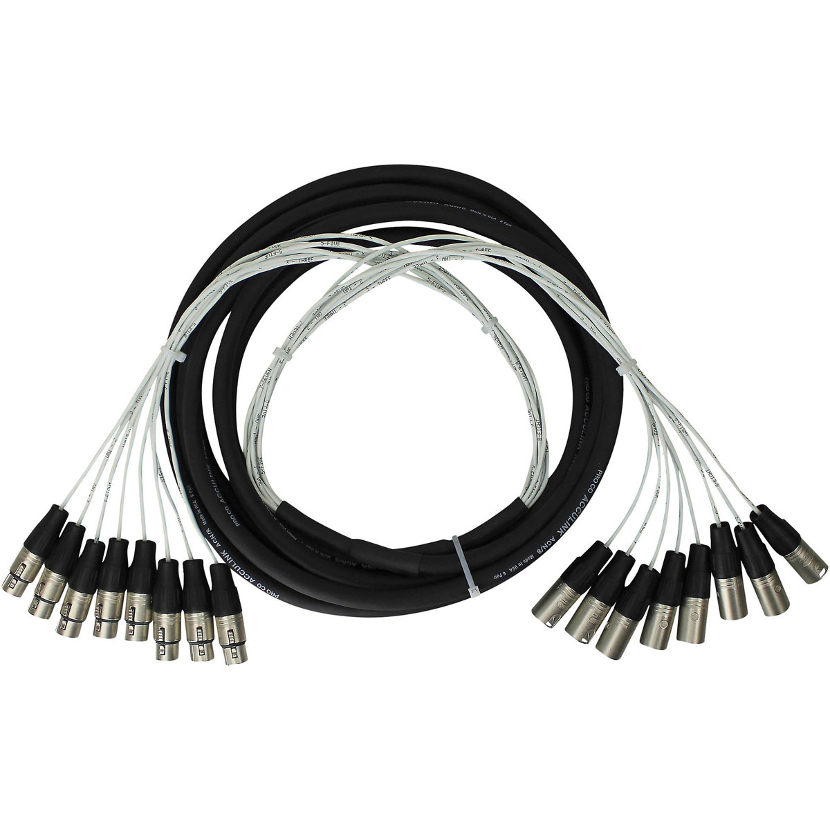 

Pro Co Sound 20' 8CH XLR-Female to XLR-Male Multitrack Studio Harness Cable